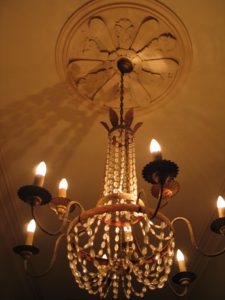 antique chandelier