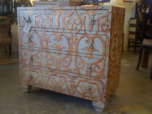 retropolitan painted chest of drawers reminds me of designsponge